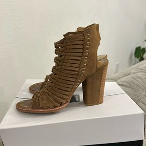 Dolce Vita Olive Nubuck booties